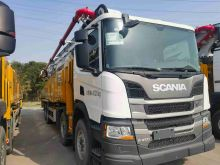XCMG Factory 62m Second-hand HB62V Truck Mounted Concrete Pump Stania chassis for Sale
